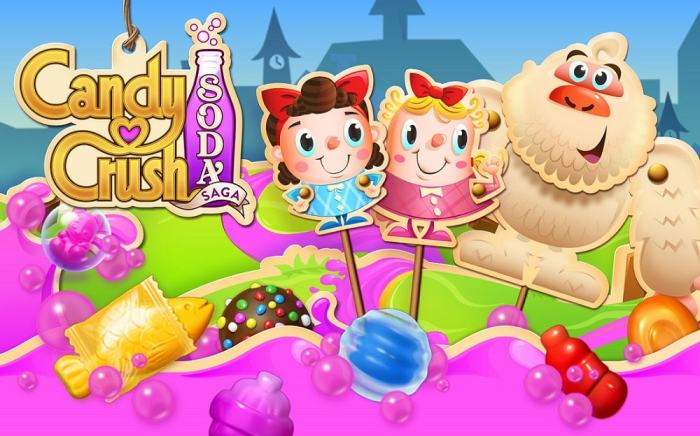 Crush candy soda saga level gameplay