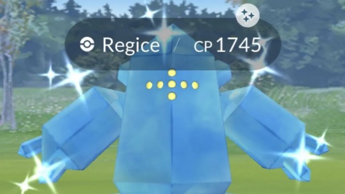 How do you catch regice