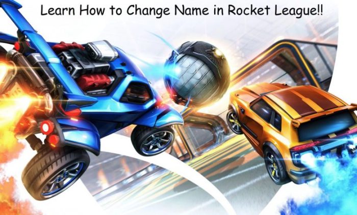 Change rocket league name