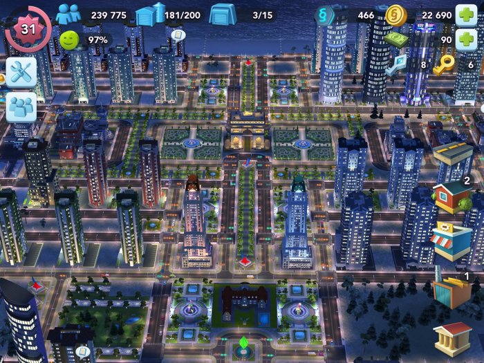 Simcity build it layout