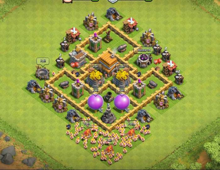 Base town hall level 5