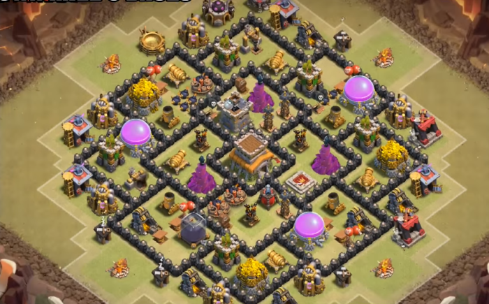 Coc town hall 8 setup