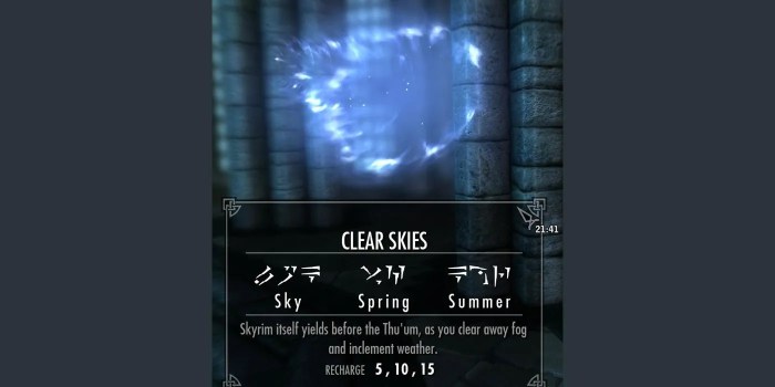 Skyrim death marked shout