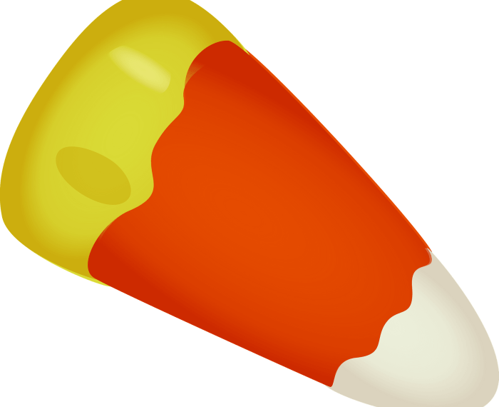 Piece of candy corn