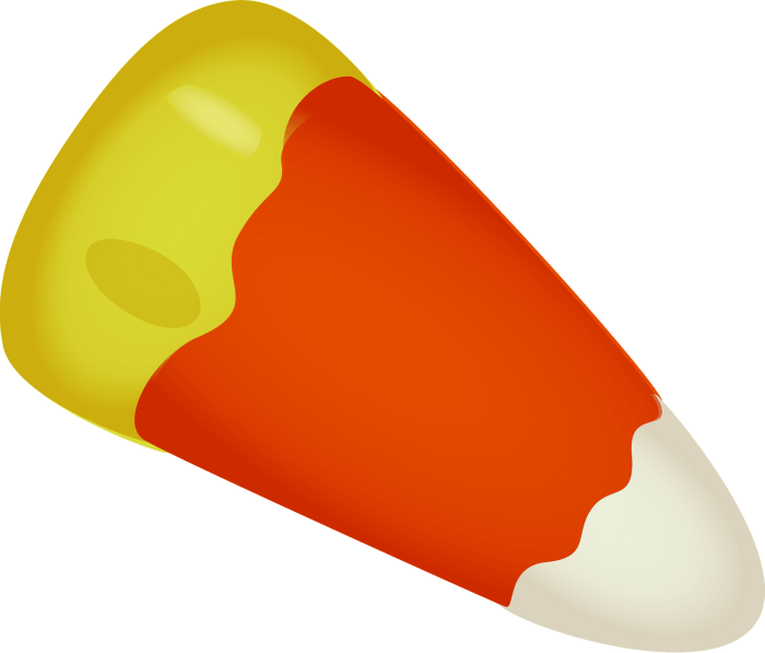 Piece of candy corn