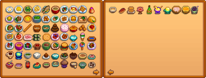 Love of cooking stardew