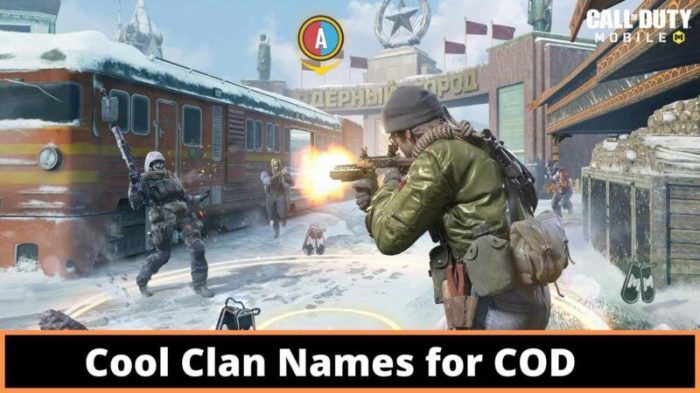 Cool cod clan names