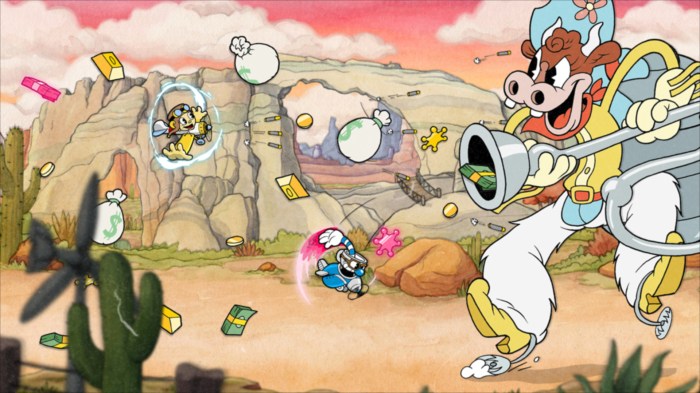 Cuphead review player switch charmed prepare retro inspired graphics these