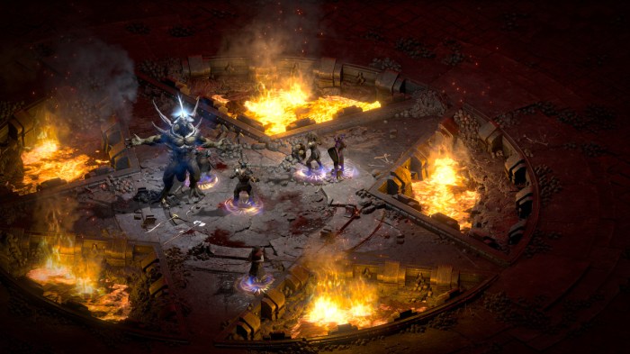 Diablo boss final fight act
