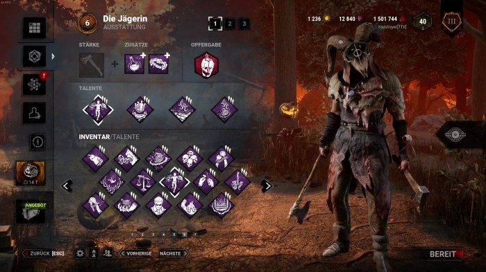 The huntress best perks