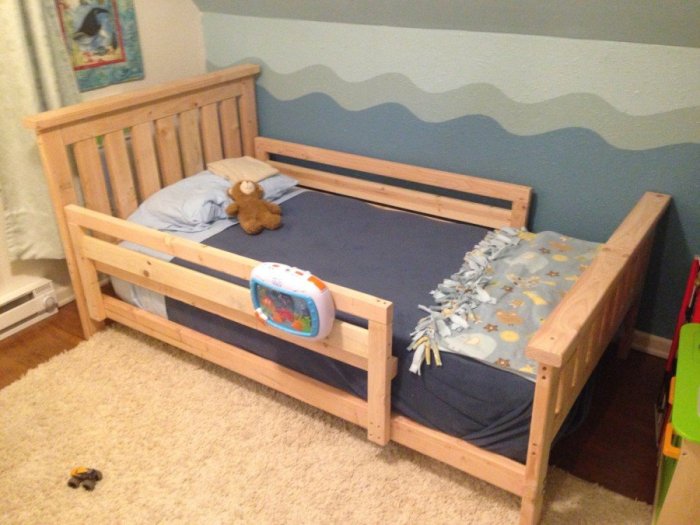 Build a child's bed