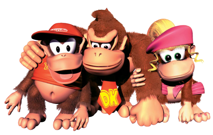 Dixie and diddy kong