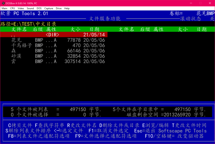 Dosbox change window size