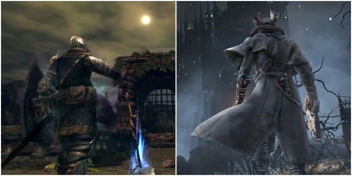 Dark souls and bloodborne