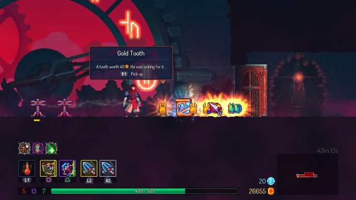 Dead cells farming cells