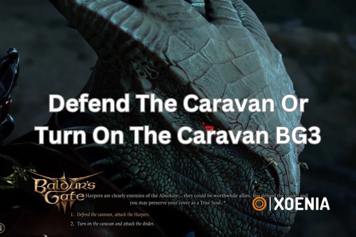 Turn on the caravan bg3