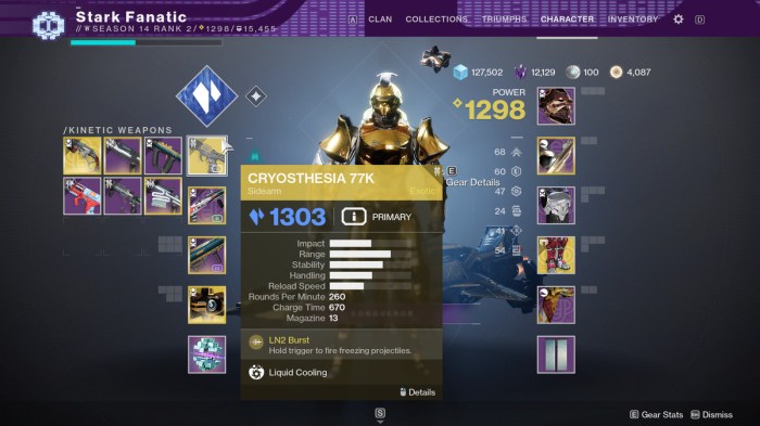 Kinetic slot destiny 2