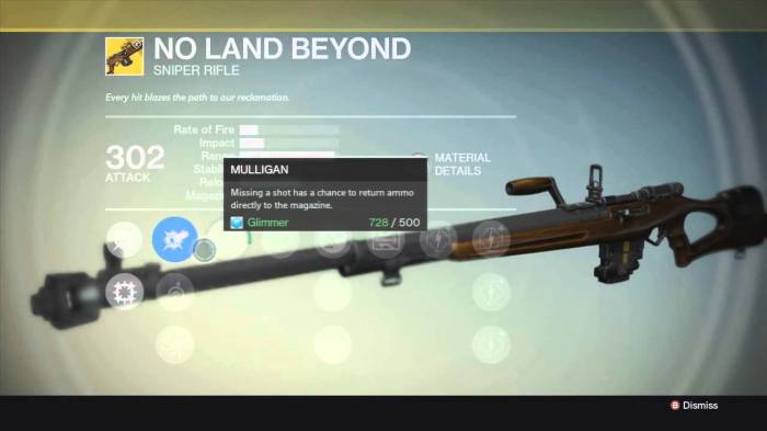 No Land Beyond Destiny 1