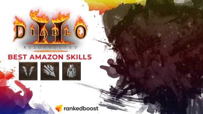 Diablo 2 amazon skills