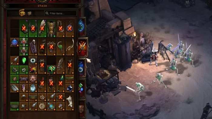 Diablo 3 inventory space