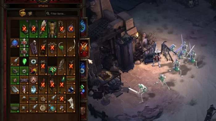 Diablo 4 inventory space
