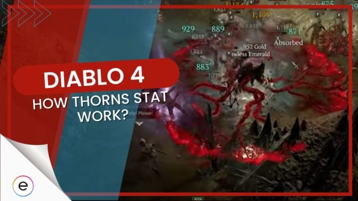 Diablo 4 thorns explained