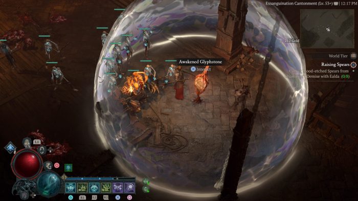 Diablo 4 cant use skills