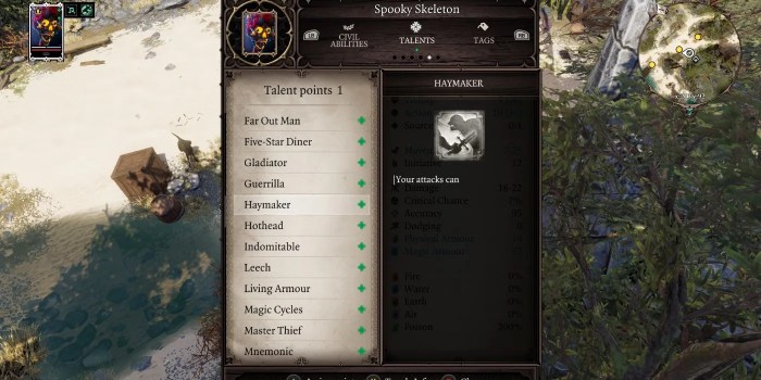 Divinity 2 best talents