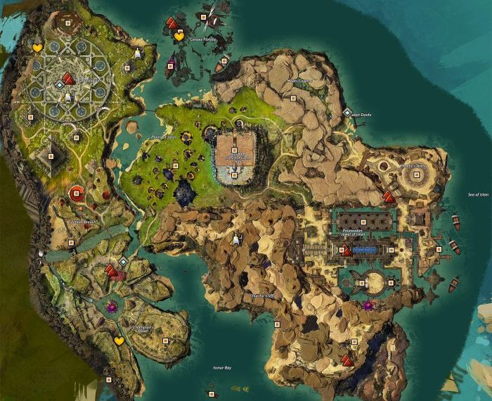 Metrica province map gw2 guild wars maps game