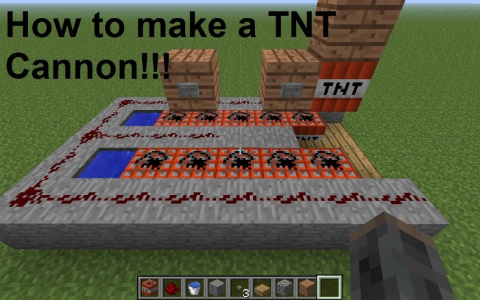 How to make a tnt canon