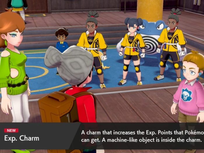 Exp charm pokemon sword