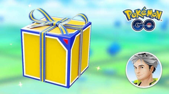 Pokémon go gift box