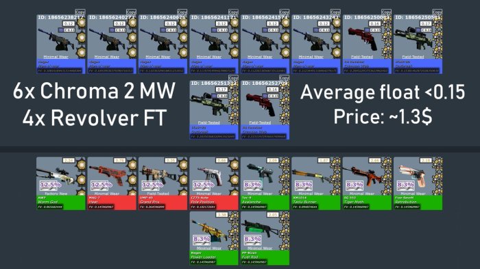 Trade up chances csgo