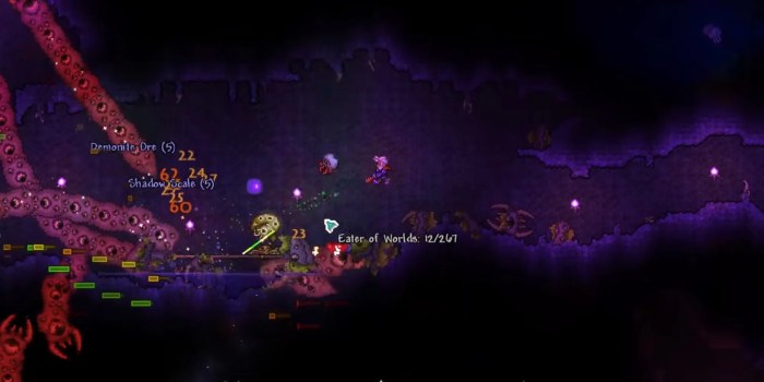 Terraria eater of souls