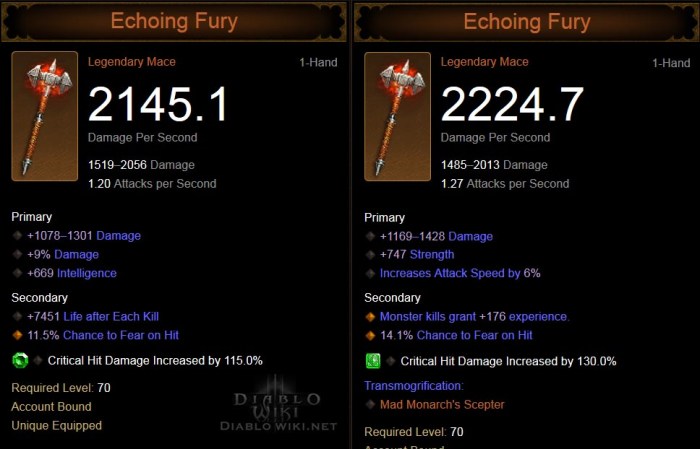 Diablo 4 echoing fury