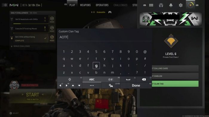 How to do clan tag in mw2