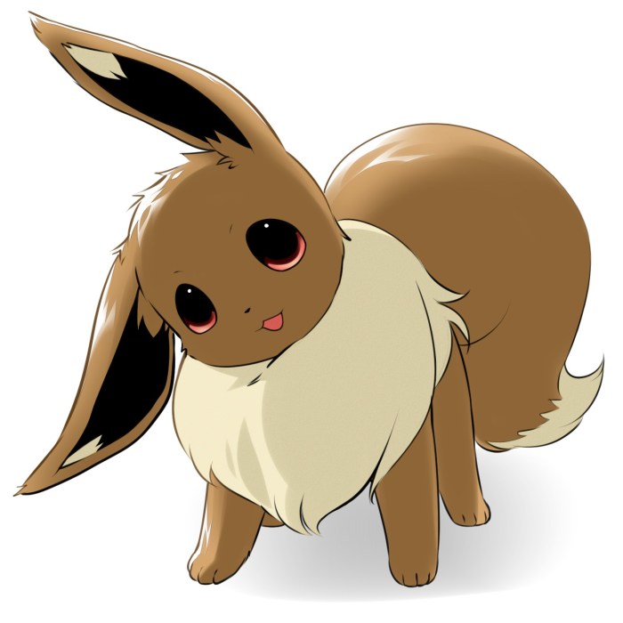 Eevee pokemon pokémon anime cute evoli evee pikachu zerochan glitchy evolution evolutions google dessin type normal kawaii red rose eeveelution