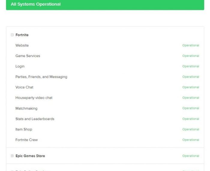 Server fortnite issues servers down login status ps4 unable xbox pc failed epic games