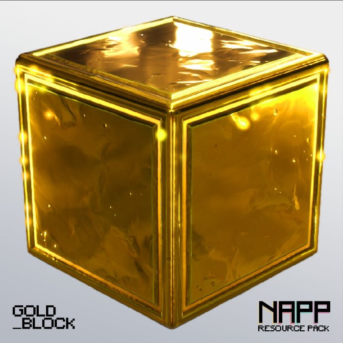 Block of gold minecraft