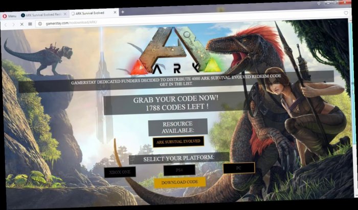 How to save ark ps4