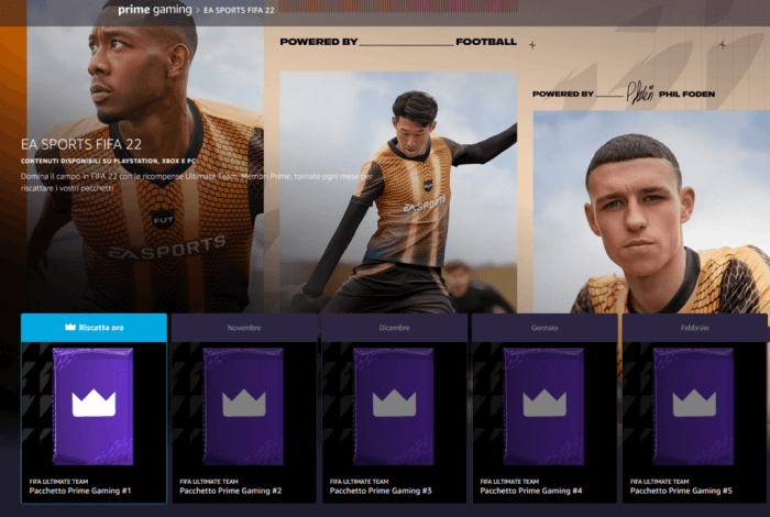 Twitch prime fifa 22