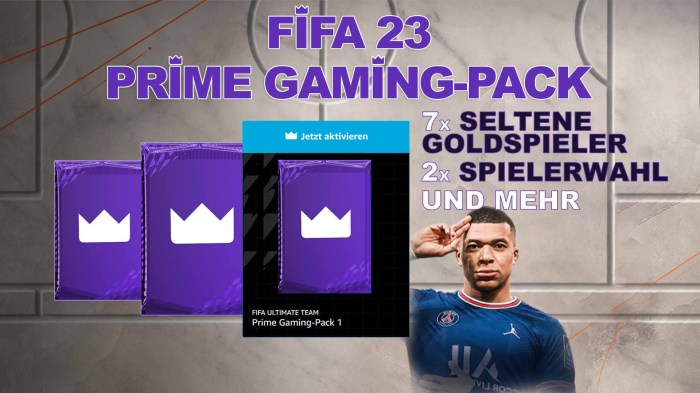 Fifa prime gaming pack