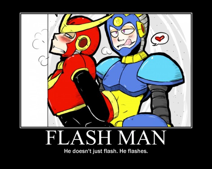 Flash man mega man 2