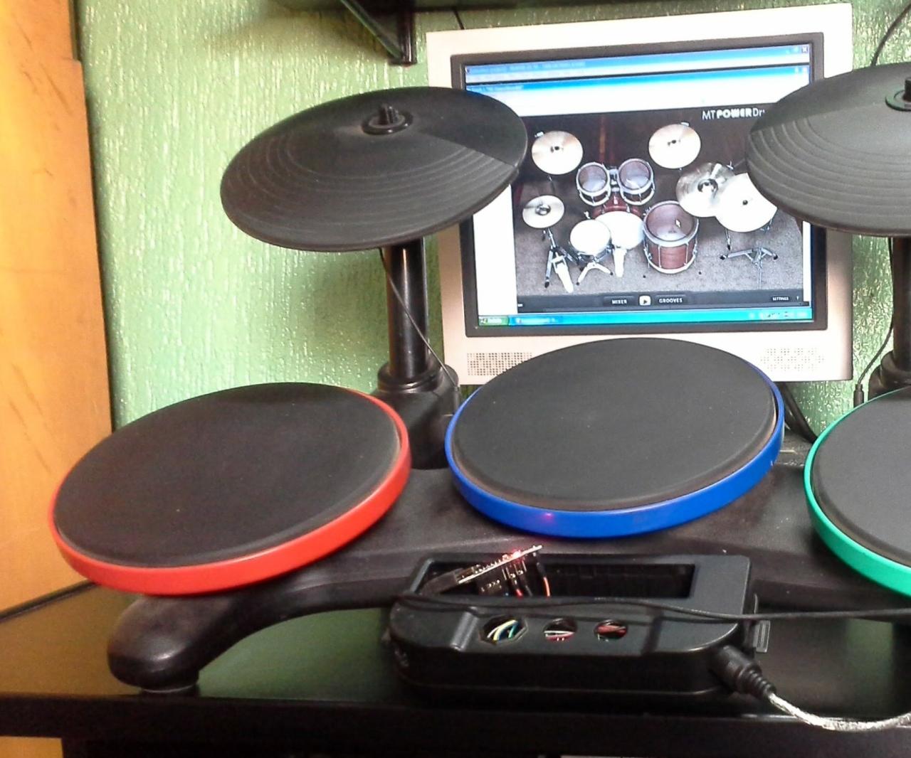 Band hero wii drum kit