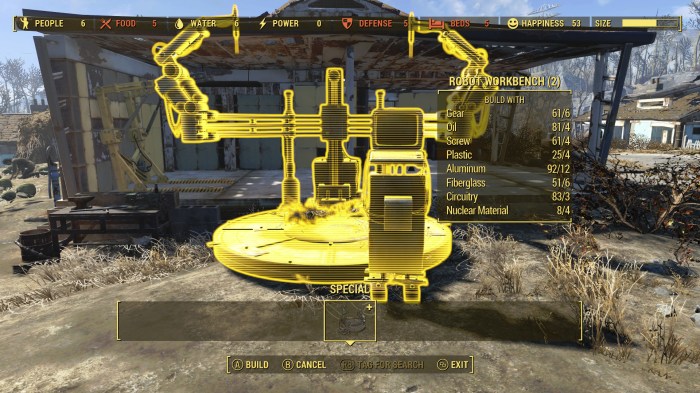 Fallout 4 build a robot