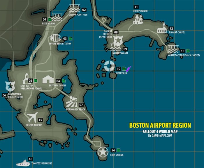Fallout boston map airport maps region game locations fallout4 settlement lore choose board