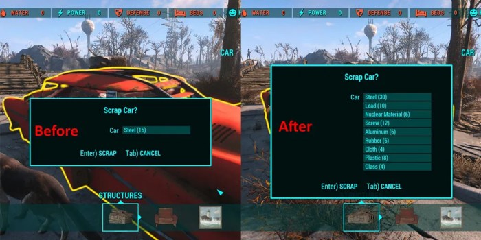 Fallout 4 scrapping mods