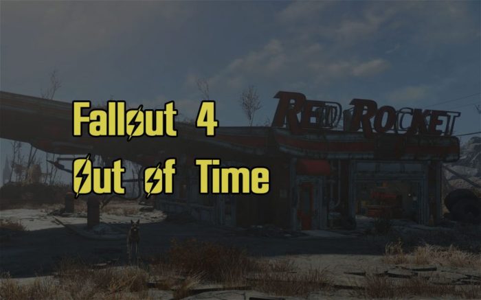 Fallout 4 out of the fire
