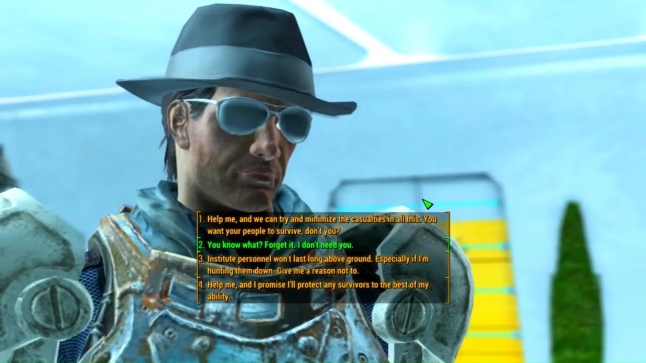 Fallout 4 speech checks