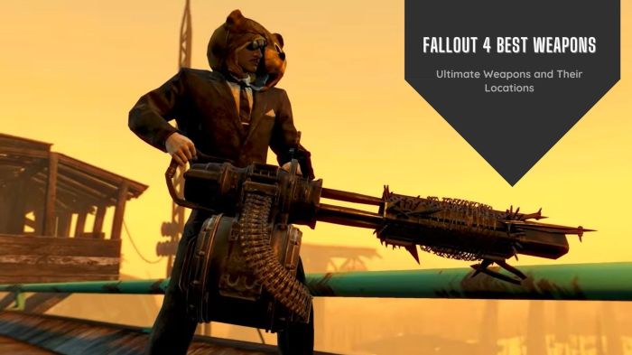 Fallout 4 weapons best